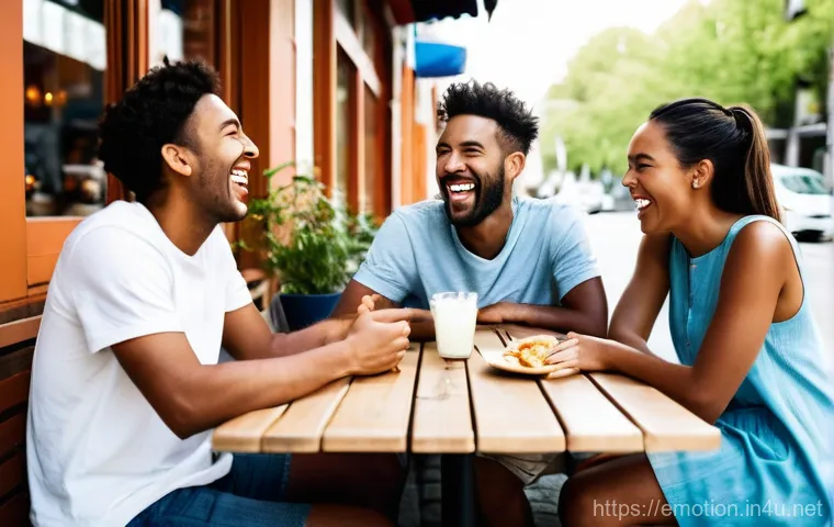 감정전이와 비언어적 소통 - **Prompt:** A close-up, high-definition photograph of two individuals' faces in a warm, intimate set... 감정전이와 비언어적 소통 - **Prompt:** A close-up, high-definition photograph of two individuals' faces in a warm, intimate set...